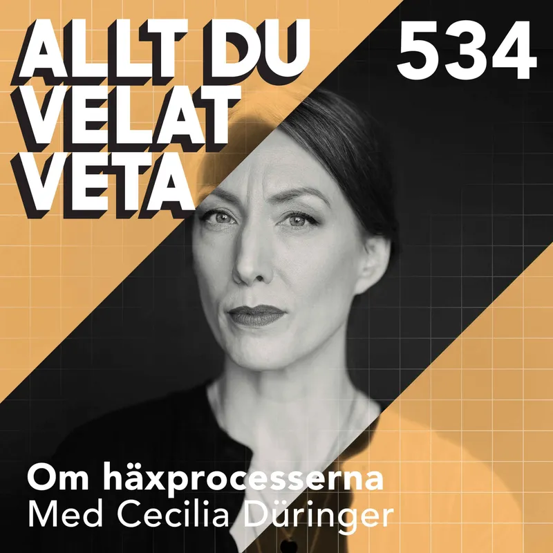 534 Om häxprocesserna med Cecilia Düringer - det stora oväsendet som skakade Sverige artwork