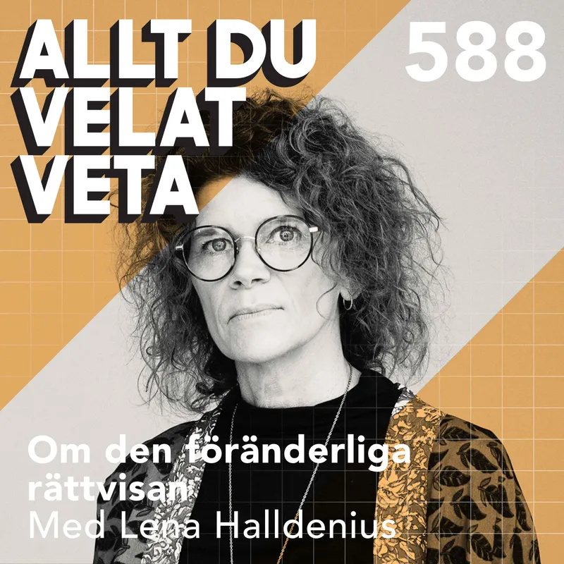 588 Om den föränderliga rättvisan med Lena Halldenius artwork