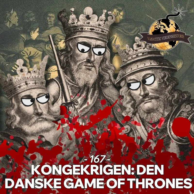 #167: Kongekrigen: Den Danske Game of Thrones artwork