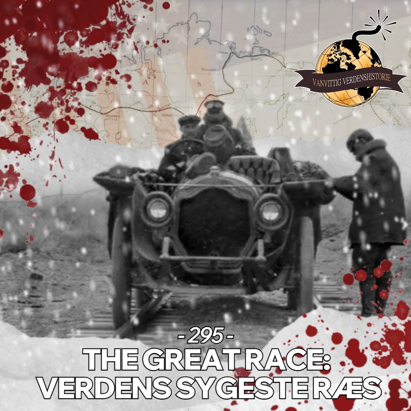 #295: The Great Race: Verdens Sygeste Ræs! (Live fra Randers) artwork