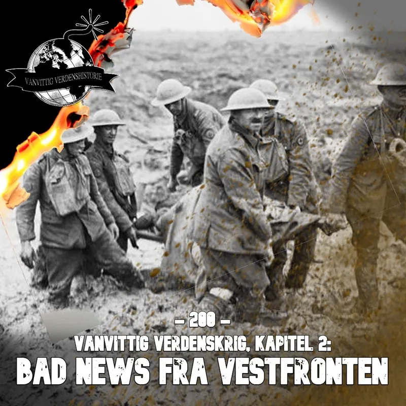 #200: MEGASODE: Vanvittig Verdenskrig, Kapitel 2 artwork