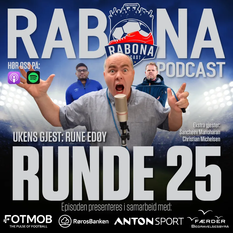 176. Runde 25 med Rune Edøy, Christian Michelsen og Sancheev Manoharan artwork