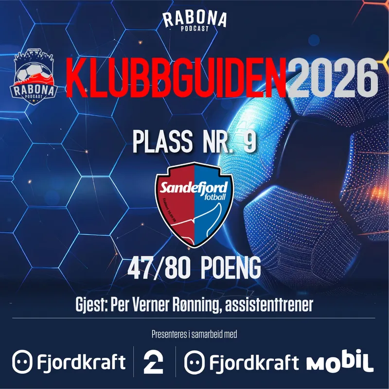 KlubbGuiden 9.plass: Sandefjord artwork