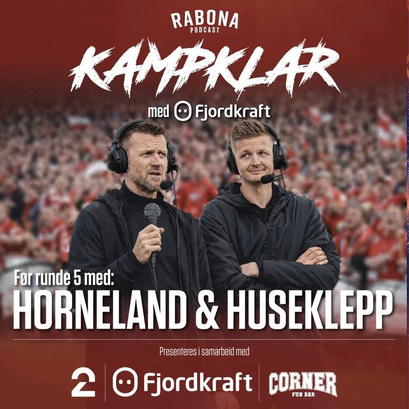 412. Horneland og Huseklepp før runde 5 - KampKlar med Fjordkraft artwork