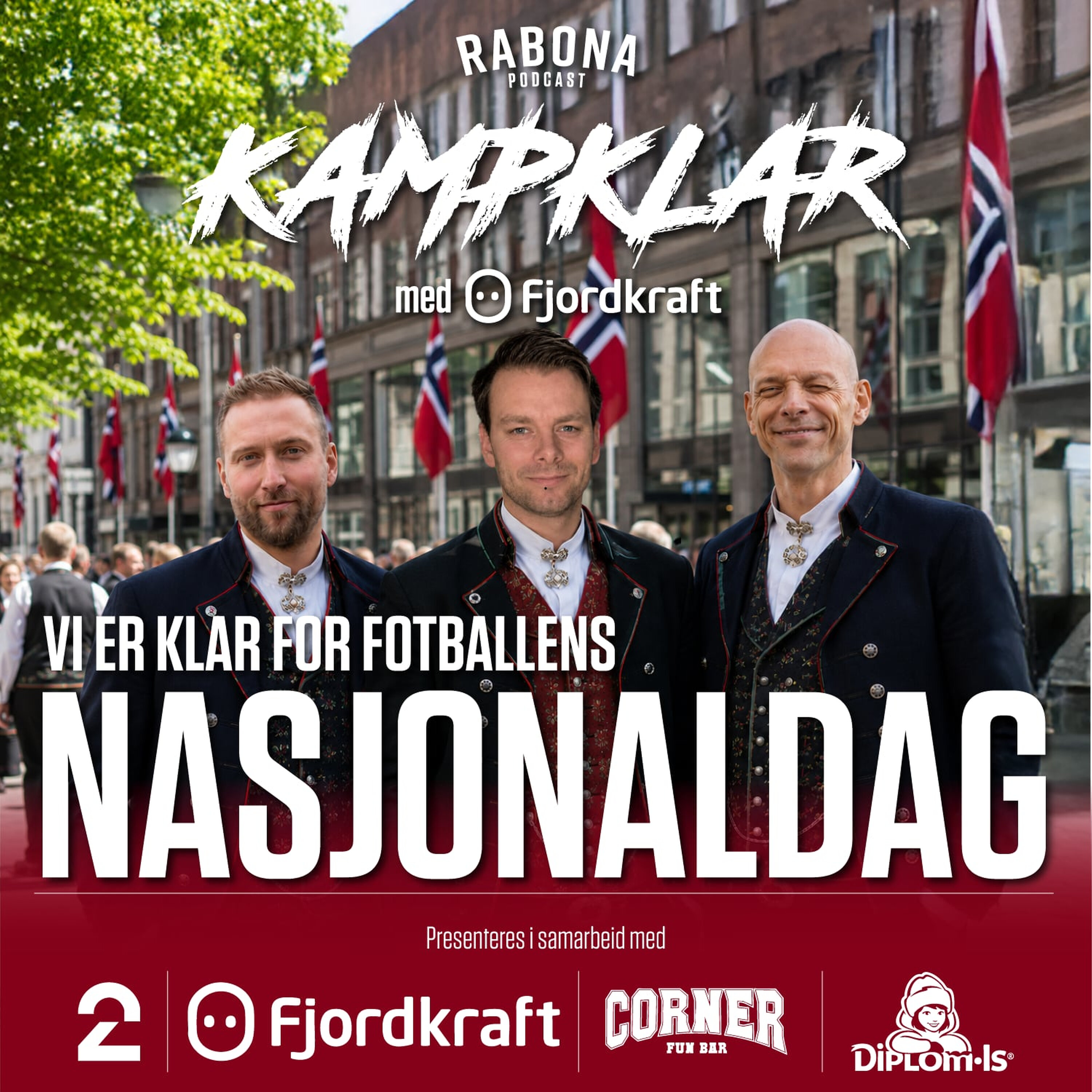 427. KampKlar med Fjordkraft: Tog VS ikke tog, og Fotballens nasjonaldag artwork