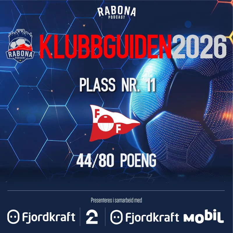 KlubbGuiden 11.plass: Fredrikstad artwork