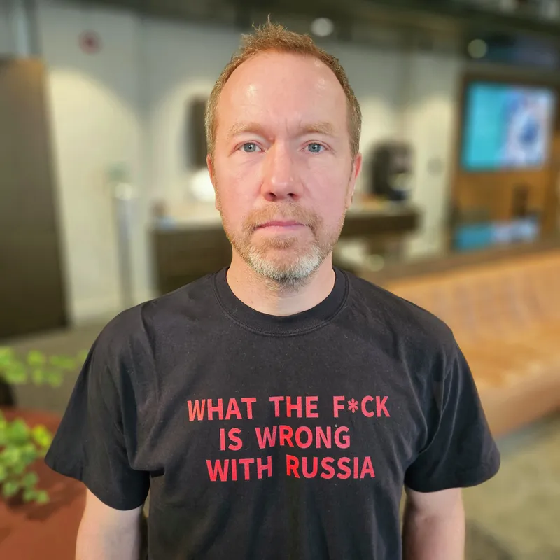– De tenker det er på tide å ta livet av demokratiet. Gjest: Jonas Bals artwork