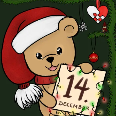 14. december - Krystalkuglens ledetråd artwork
