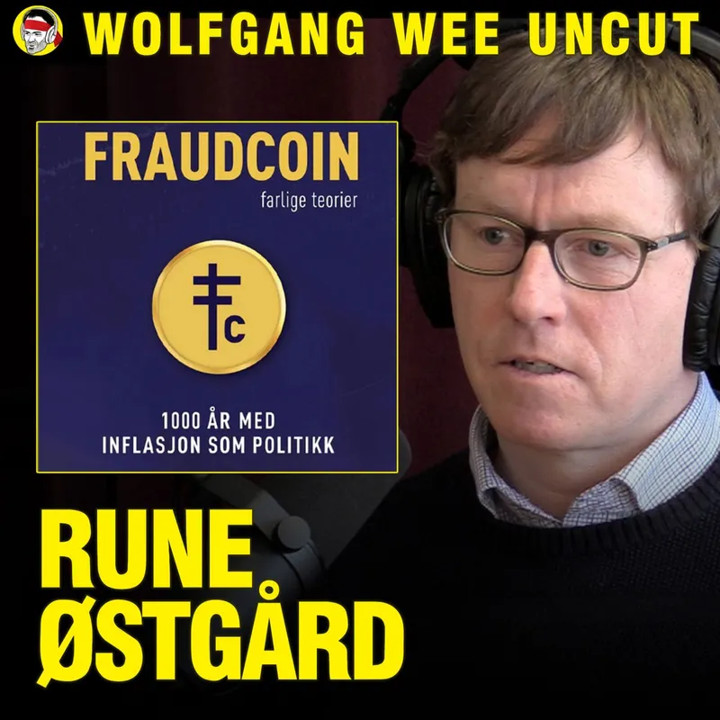 Rune Østgård | Fraudcoin EP1 | Hva Er Inflasjon, Penger, FIAT-penger, Gjeld, Økning i Pengemengden, Pyramidespill artwork