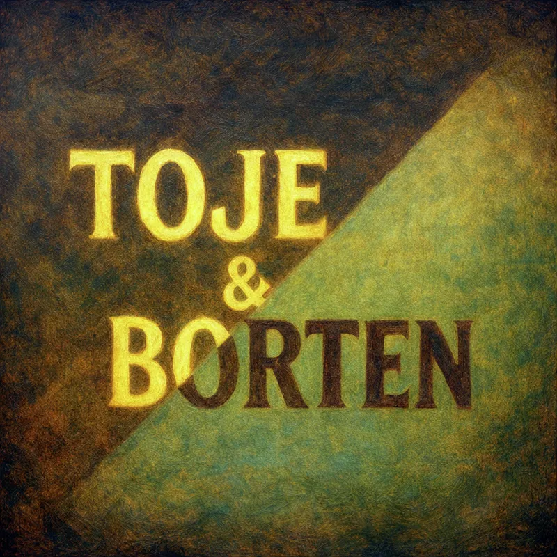 Viktig melding til deg som hører på TOJE & BORTEN artwork