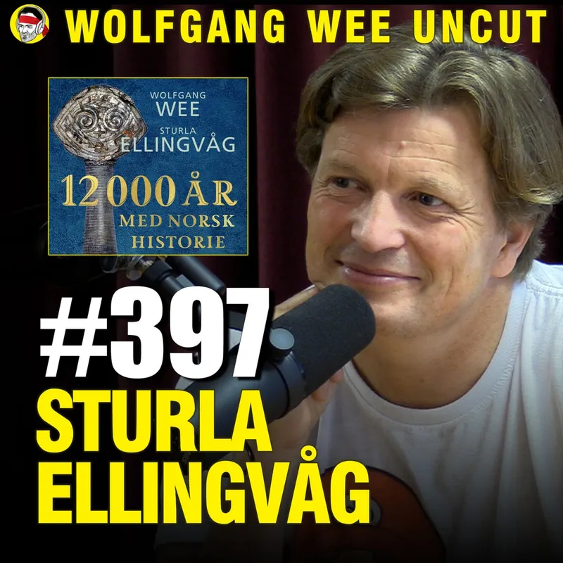 Sturla Ellingvåg | Sturlas Bilkrasj, Vikinger, Konformitet, Moxnes | NY BOK! 12000 ÅR MED NORSK HISTORIE artwork