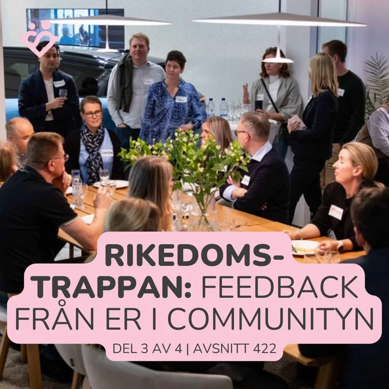 422. Rikedomstrappan: communityns feedback (och förslag på korrigeringar) 😂 | Del 3 av 4 artwork