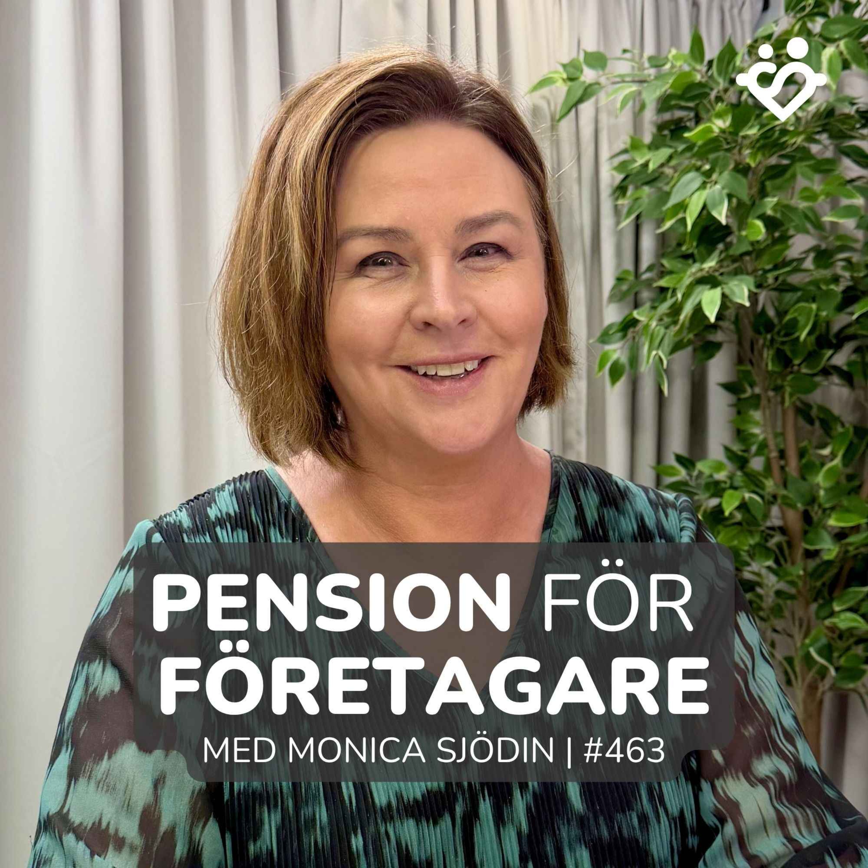 463. Pension för företagare | Med Monica Sjödin artwork
