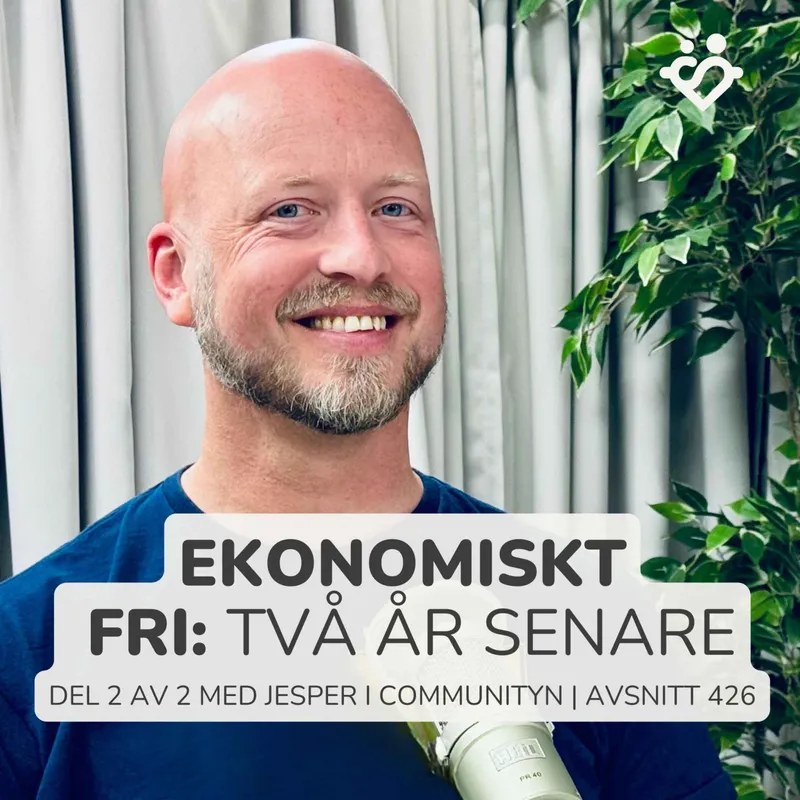 426. Ekonomisk fri: lärdomar efter ett år | Med Jesper i communityn | Del 2 av 2 artwork