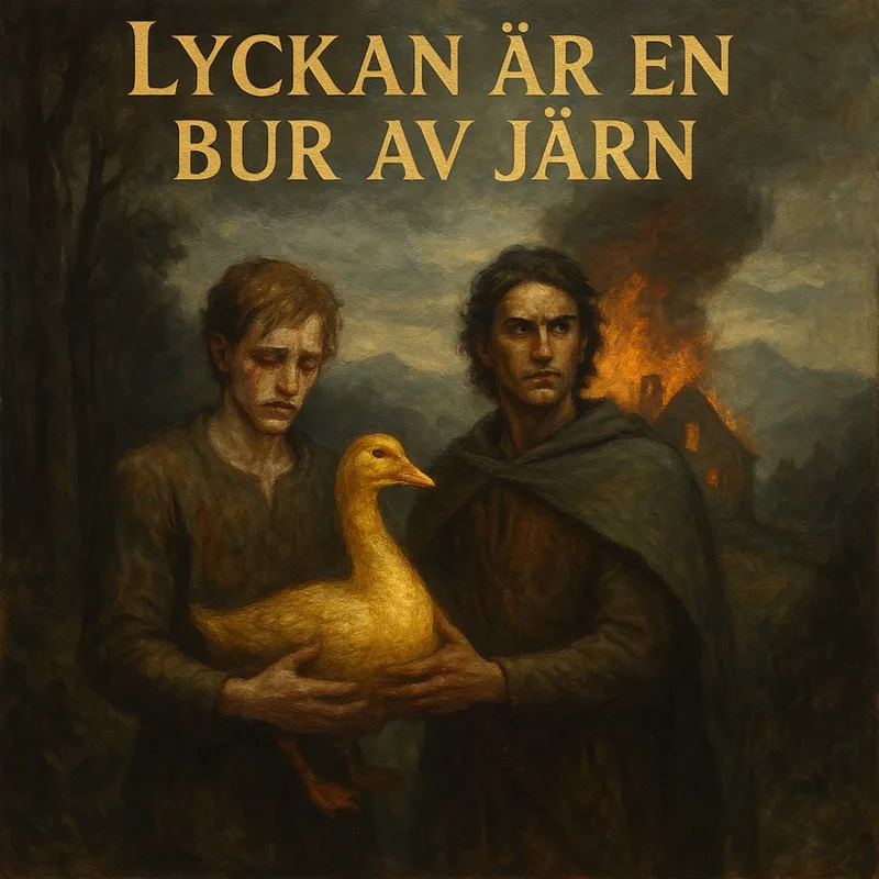 Lyckan är en bur av järn artwork