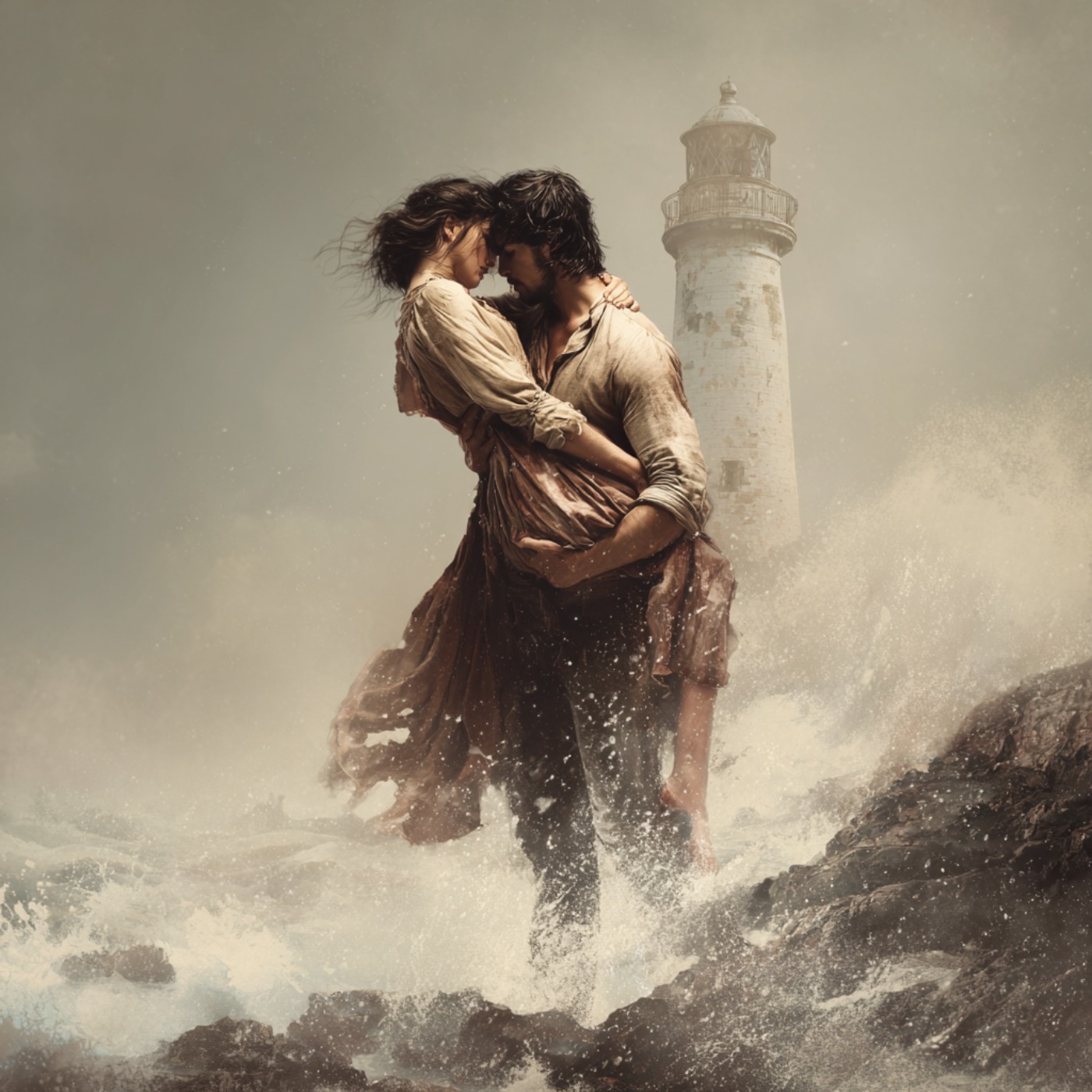 Romansen vid fyren artwork