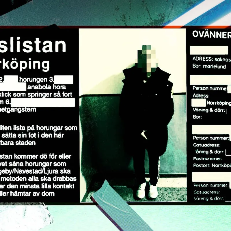 Den kvinnliga gängskytten: ”Jag var hotad” artwork