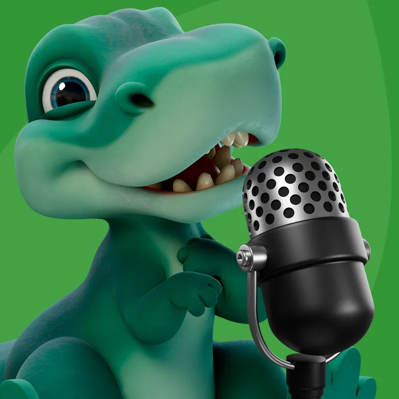 Hugo putter Dino (med Romkugle) artwork