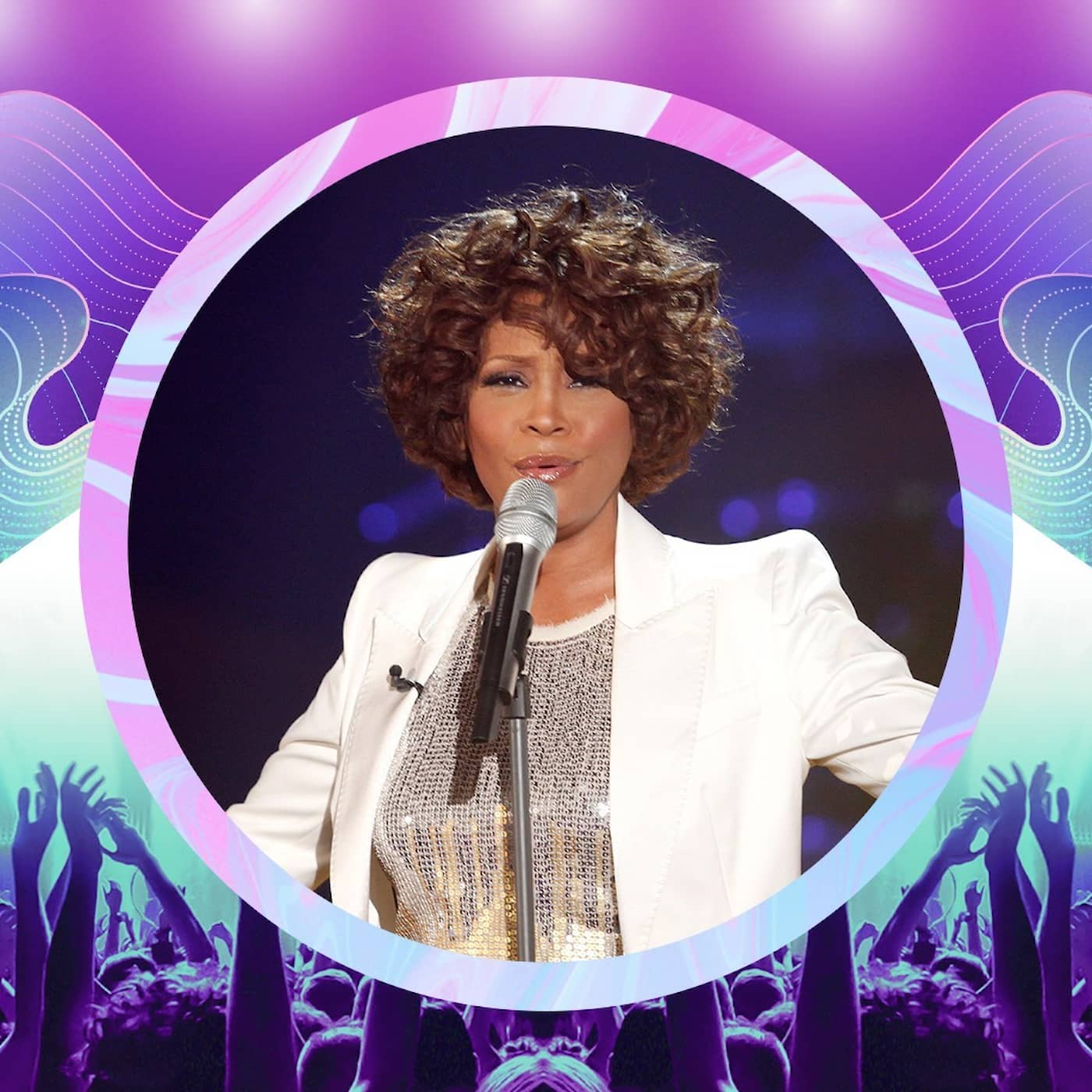 Guld från arkivet: Whitney Houston artwork