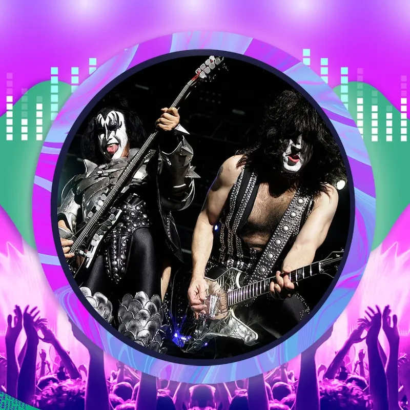 Kiss - rockbandet som lät maskerna falla artwork