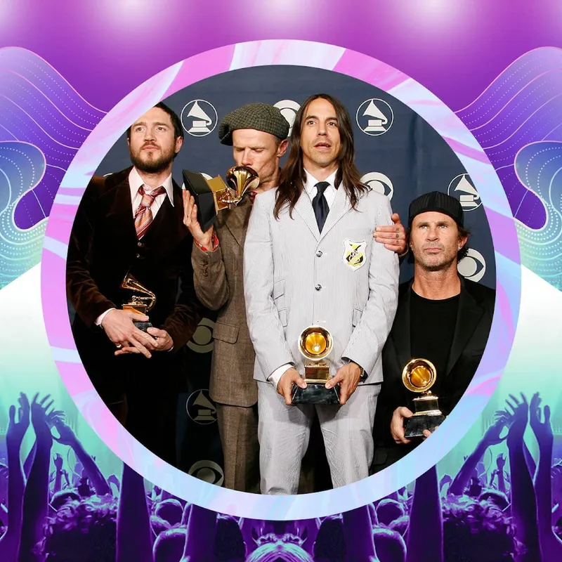 Red Hot Chili Peppers – sex, drugs & rock'n'roll artwork