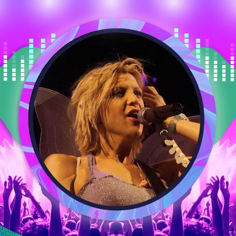 Courtney Love - rockens skandalomsusade drottning artwork