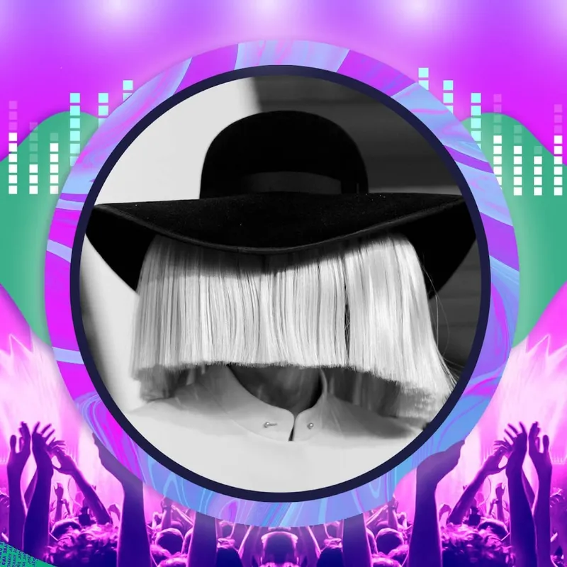 Sia - gömmer sig mitt i rampljuset artwork