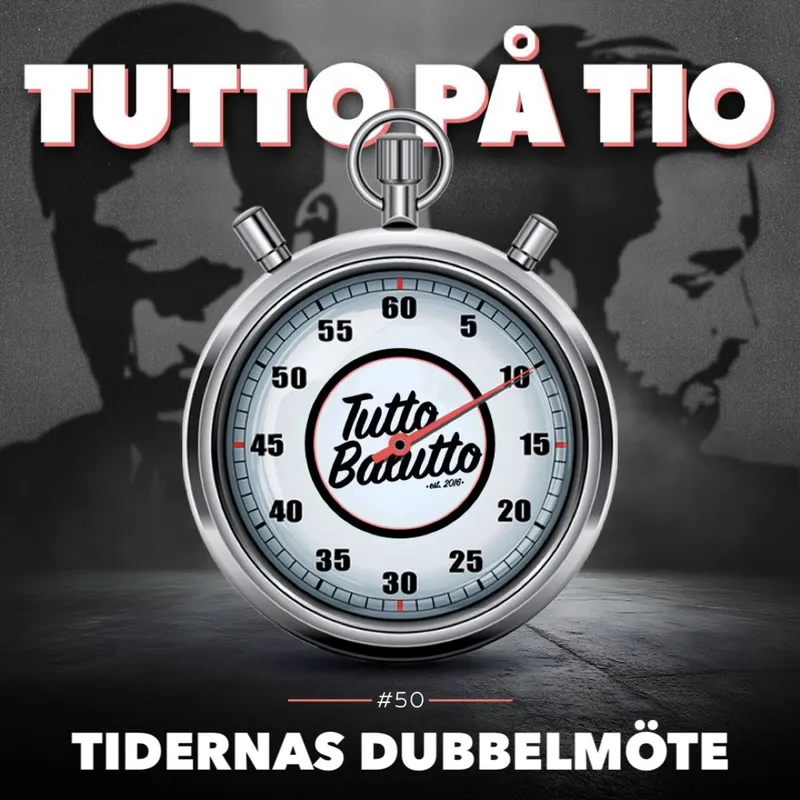 Tutto på tio – Tidernas dubbelmöte artwork
