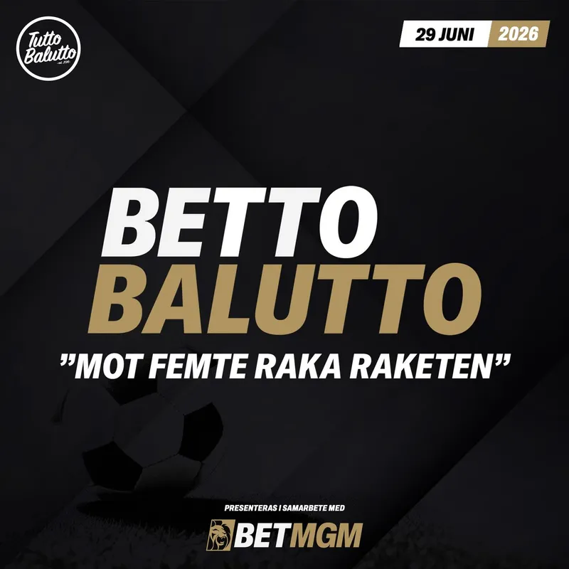Betto Balutto - 29 juni 2026 artwork