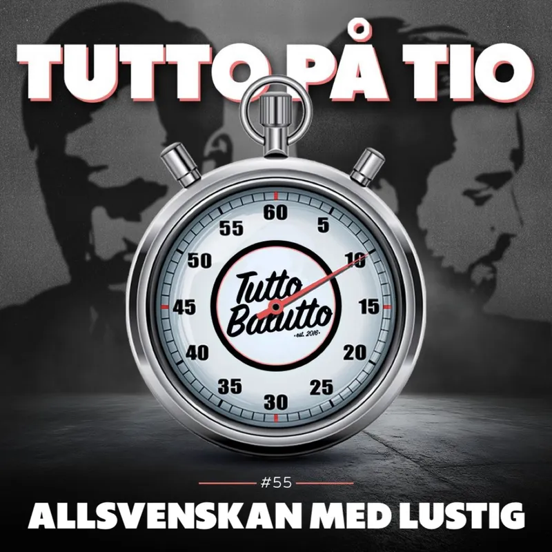 Tutto på tio – Allsvenskan med Lustig artwork