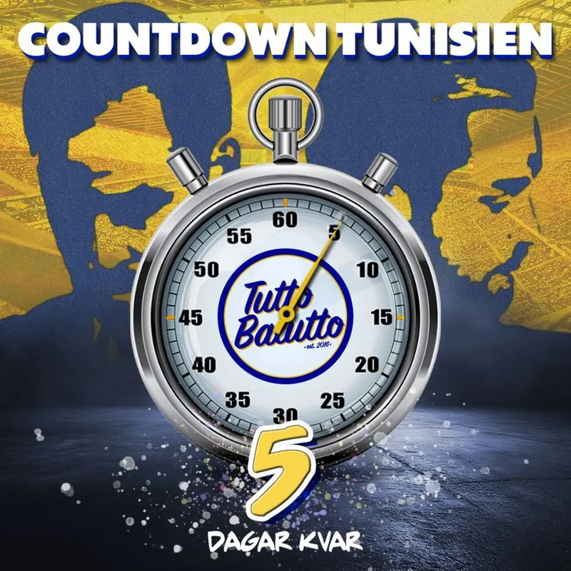 Countdown Tunisien – 5 dagar kvar artwork