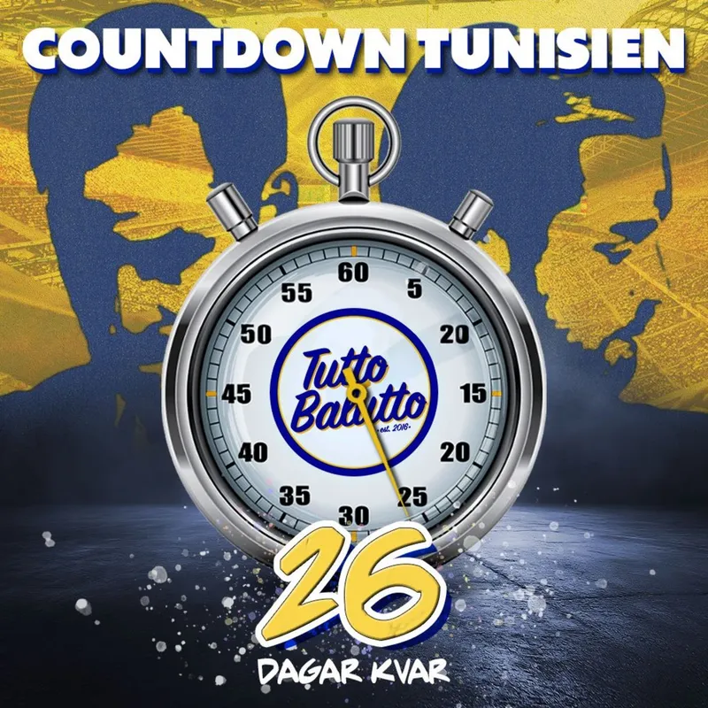 Countdown Tunisien – 26 dagar kvar artwork