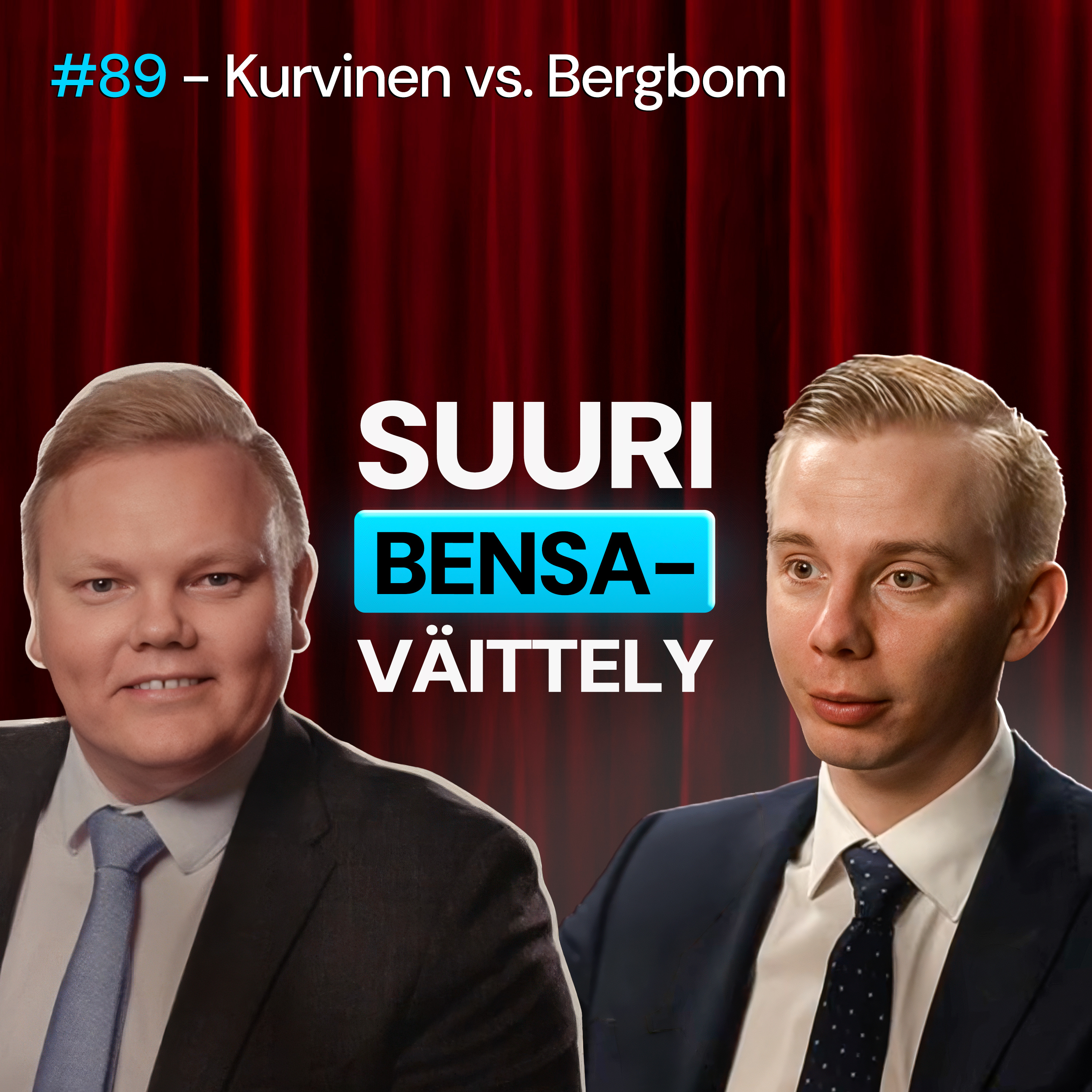 #89 – SUURI BENSAVÄITTELY (Mukana podcastin historian ISOIN yllätys) — Miko Bergbom vs. Antti Kurvinen artwork