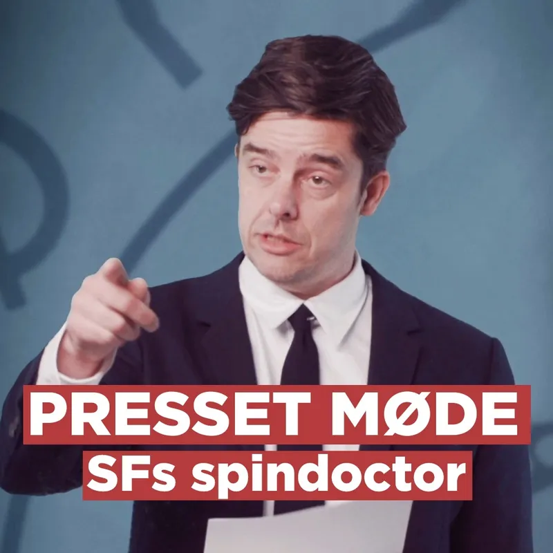 SFs spindoctor // Presset Møde i Schøtministeriet 19. JUNI 2026 artwork