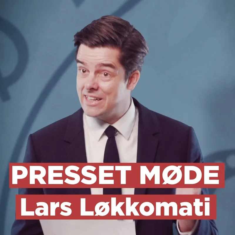 Lars Løkkomati // Presset Møde i Schøtministeriet 16. JAN 2026 artwork