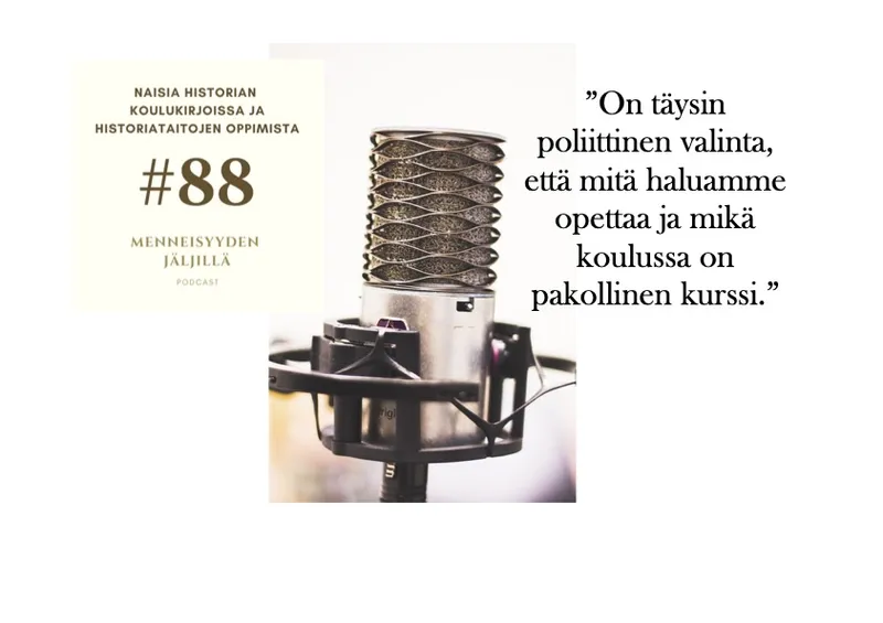 #88 Naisia historian koulukirjoissa ja historiataitojen oppimista artwork