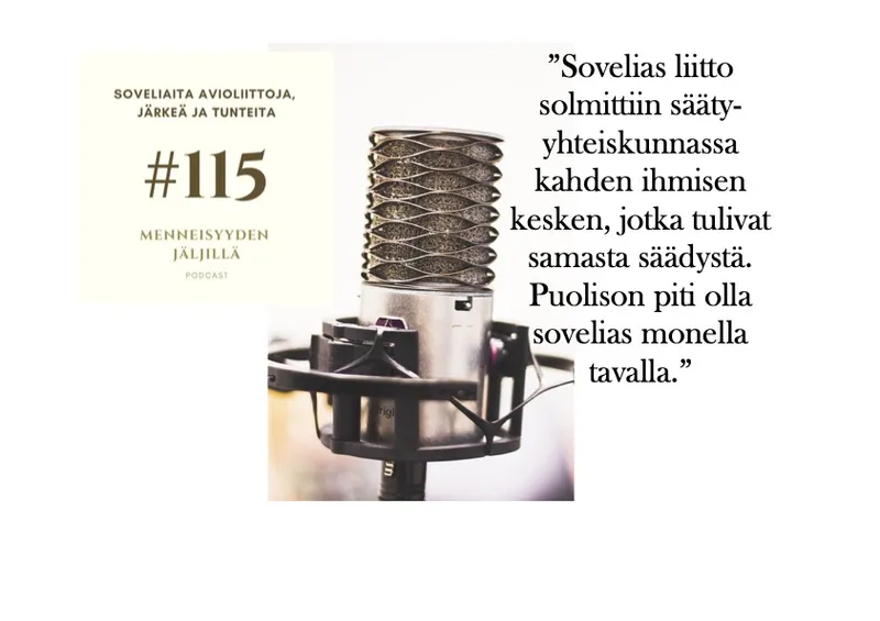 #115 Soveliaita avioliittoja, järkeä ja tunteita artwork