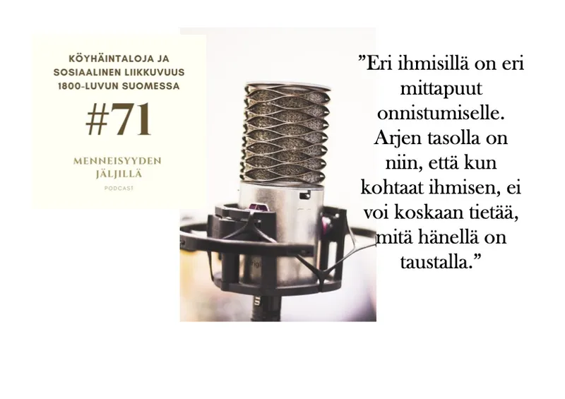 #71 Köyhäintaloja ja sosiaalinen liikkuvuus 1800-luvun Suomessa artwork