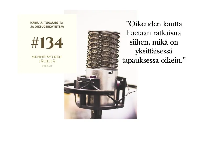 #134 Käräjiä, tuomareita ja oikeudenkäyntejä artwork