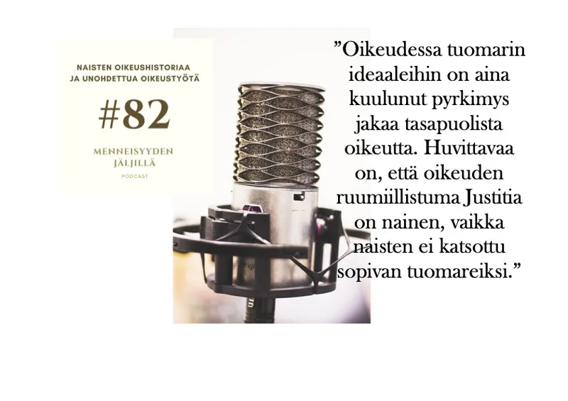 #82 Naisten oikeushistoriaa ja unohdettua oikeustyötä artwork