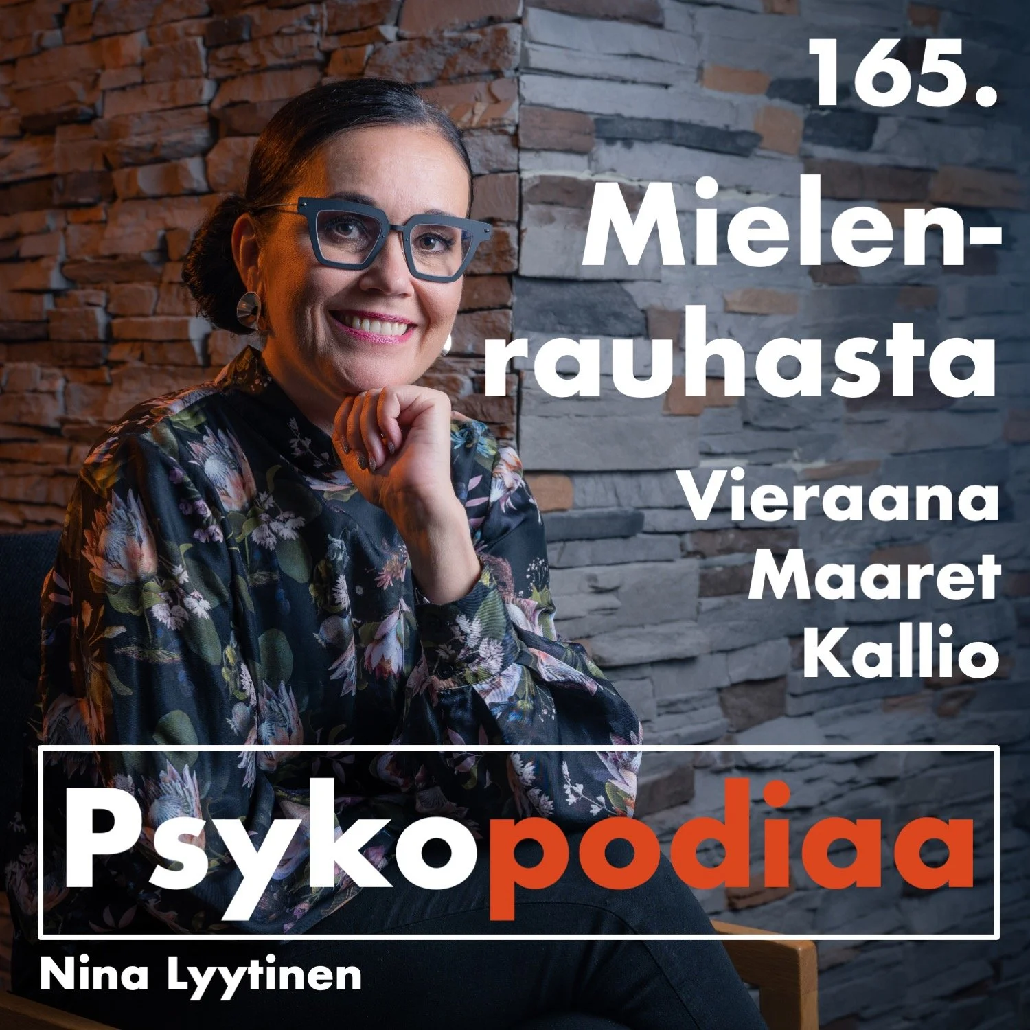 165. Mielenrauhasta. Vieraana Maaret Kallio. artwork