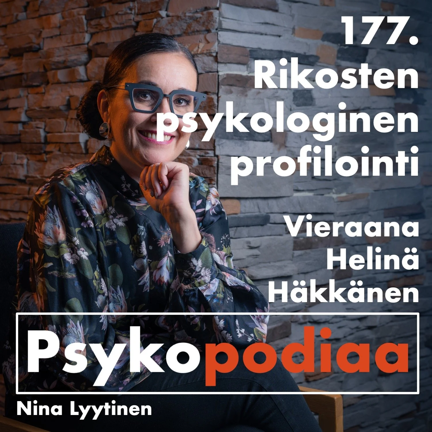 177. Rikosten psykologinen profilointi. Vieraana Helinä Häkkänen. artwork