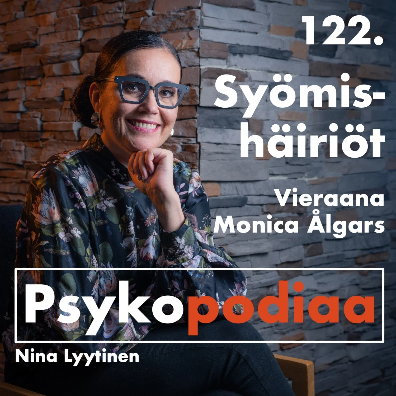 122. Syömishäiriöt. Vieraana Monica Ålgars. artwork