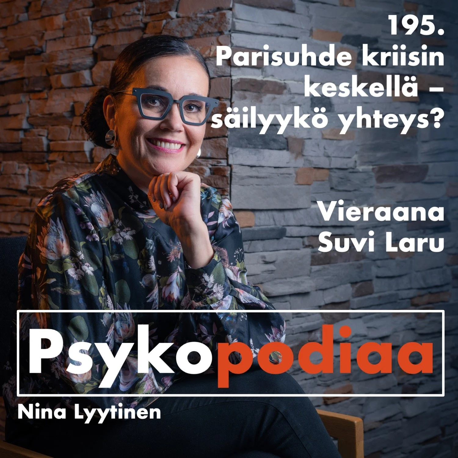 195. Parisuhde kriisin keskellä – säilyykö yhteys? Vieraana Suvi Laru. artwork