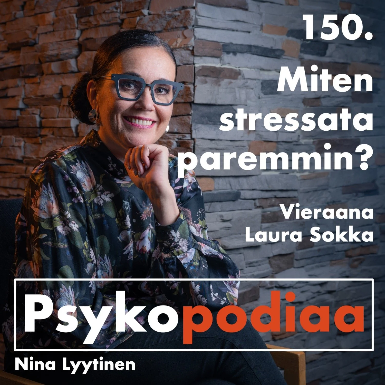 150. Miten stressata paremmin? Vieraana Laura Sokka. artwork