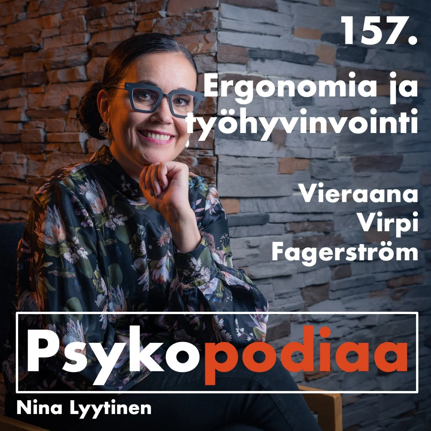 157. Ergonomia ja työhyvinvointi. Vieraana Virpi Fagerström. artwork