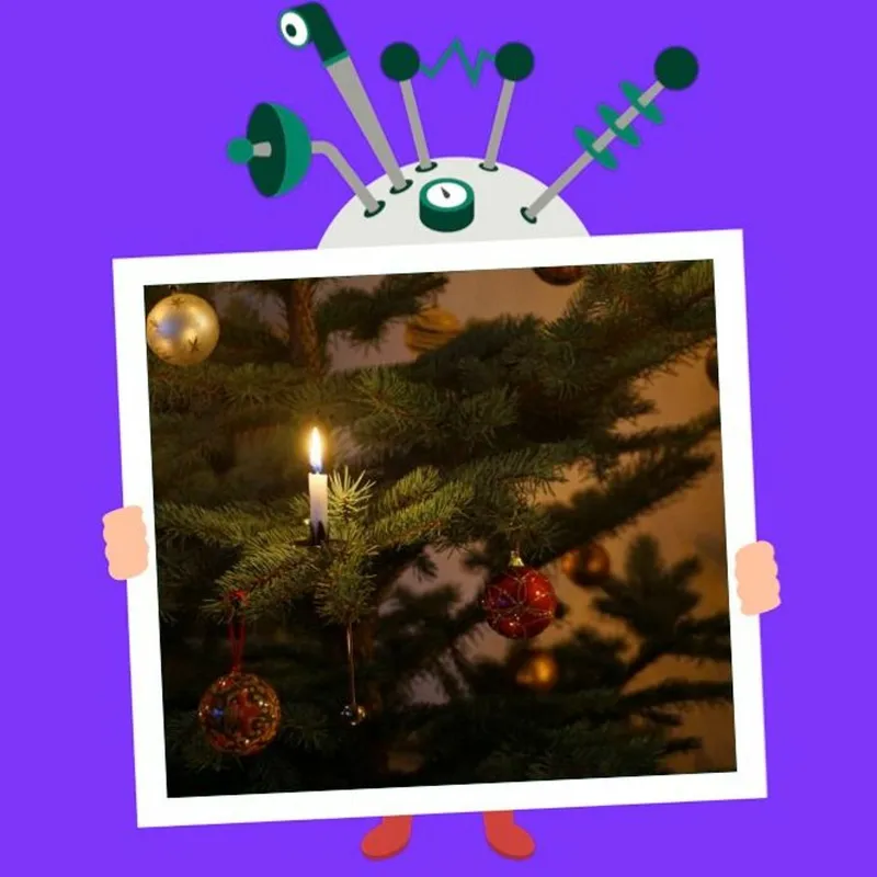 Hvorfor bruger man juletræer til jul? artwork