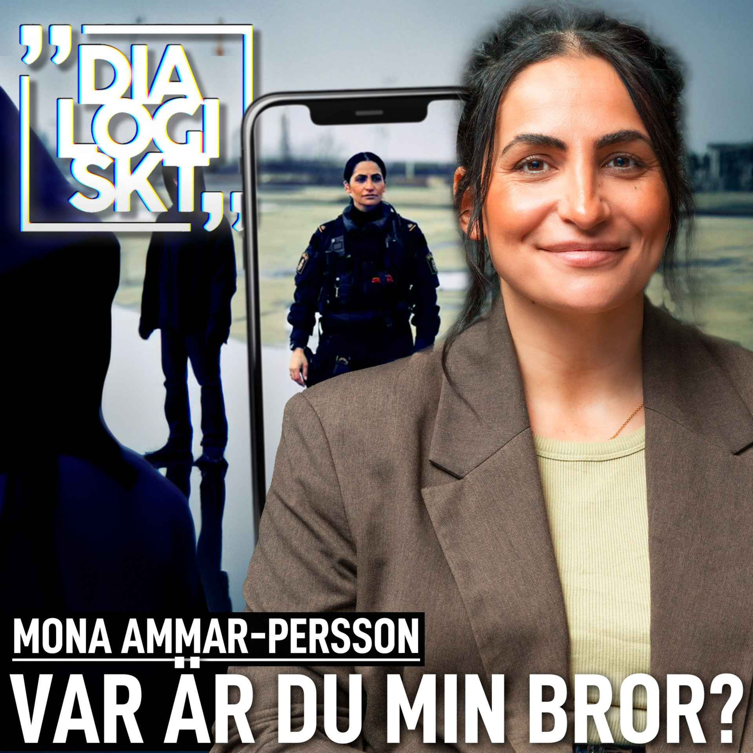 #194, Mona A Persson, ”VAR ÄR DU MIN BROR?”#Dialogiskt artwork
