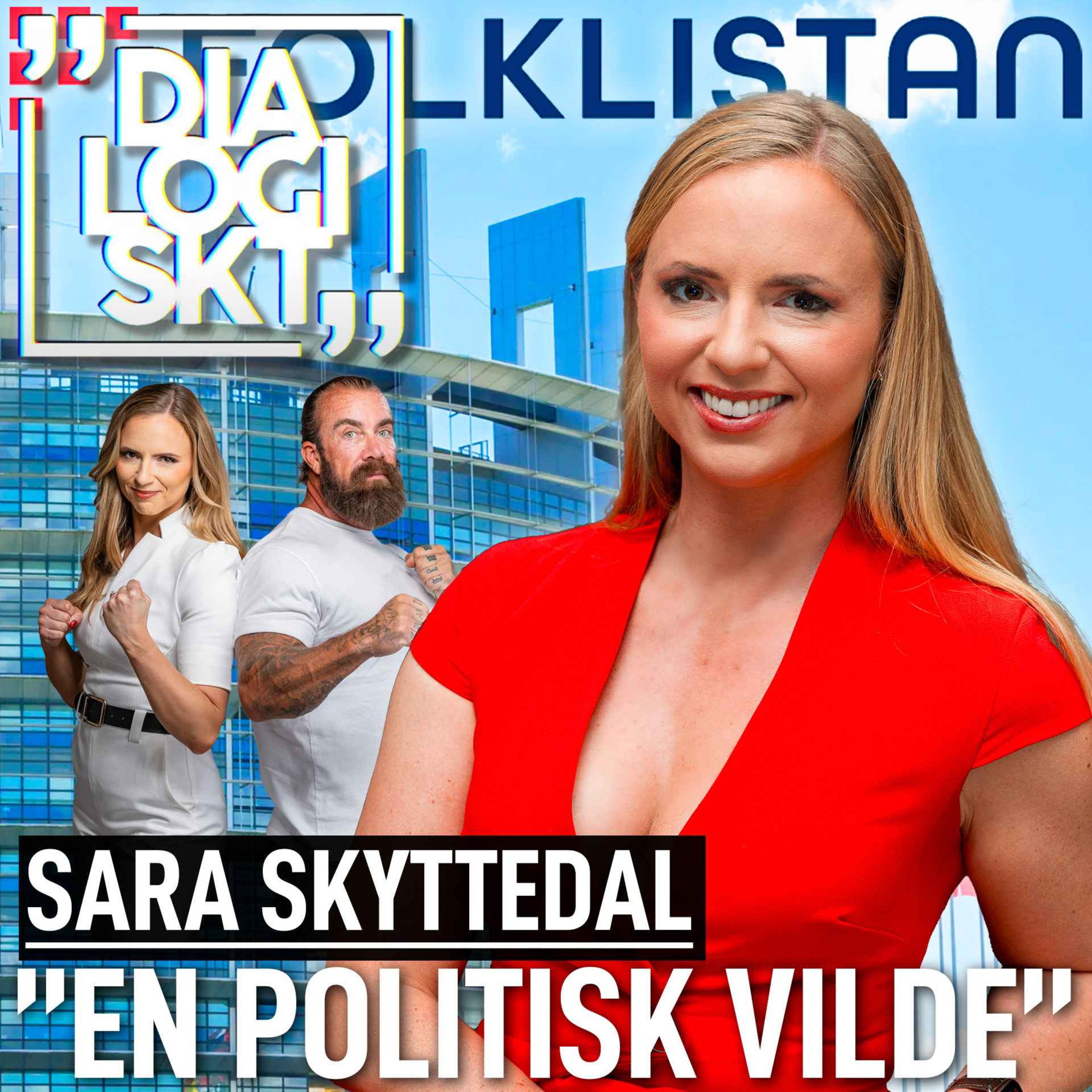 #190 , ”EN POLITISK VILDE: KD , SD & FOLKLISTAN!!” artwork