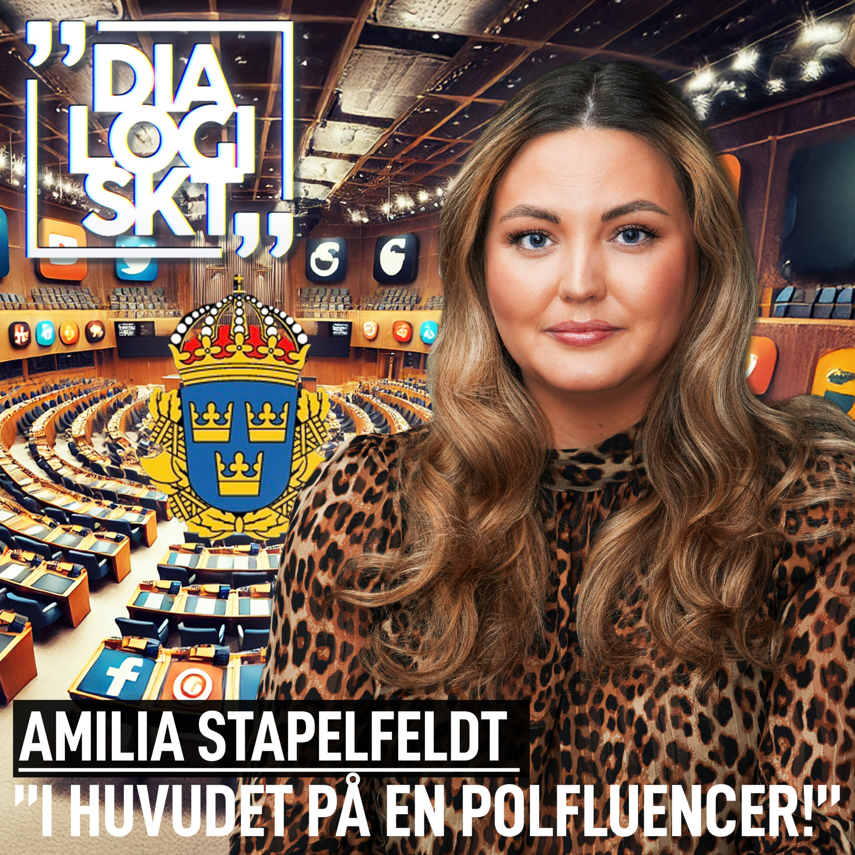 #273, Amilia Stapelfeldt, ”I HUVUDET PÅ EN POLINFLUENCER!” artwork